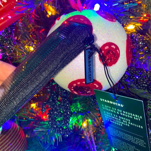 STARBUCKS REUSABLE STRAWS & BRUSH SET 🥤 - Picture 2 of 5